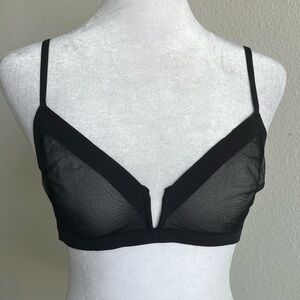 LIVY Black Mesh Bralette